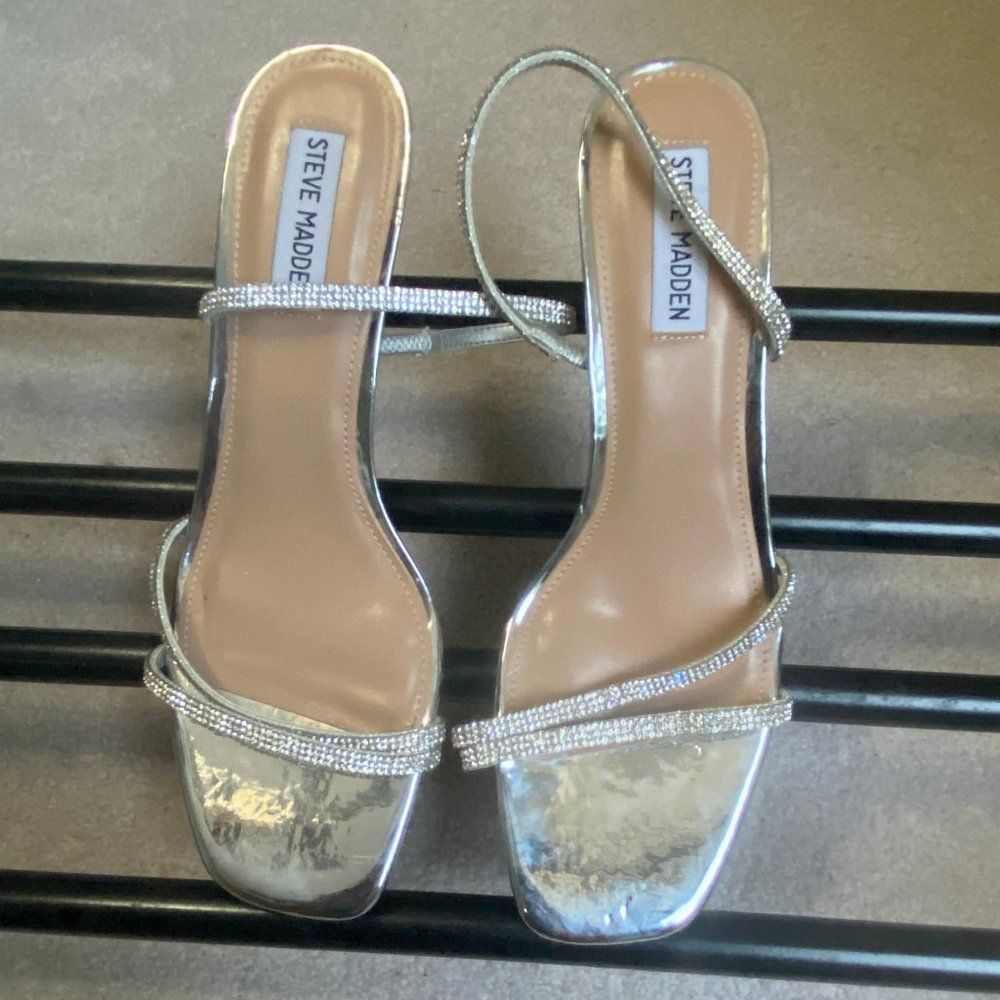 STEVE MADDEN Women Loft Gemstone Sandals - NEW NWOB